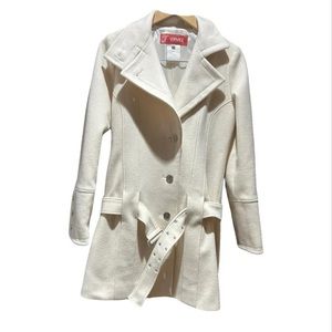 Vintage Versace Jeans Couture Pea Coat. 100% Wool. Mid Length.